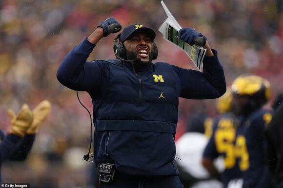 Fired Michigan football coach arrested after night of chaos - NewsBreak