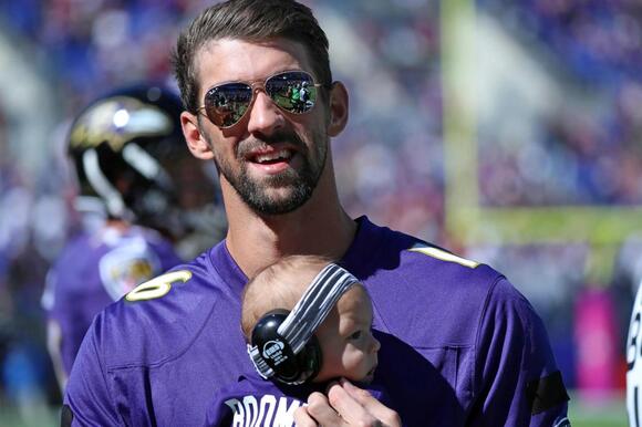 Legendary Olympian Michael Phelps Makes Feelings Clear on Ravens Stars'  Viral Plea for Swimming Lessons - NewsBreak