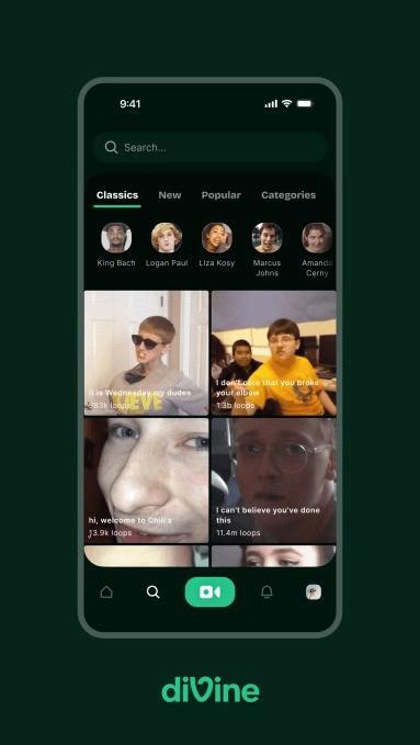 Vine Reboot diVine Finally Launches to the Public - NewsBreak