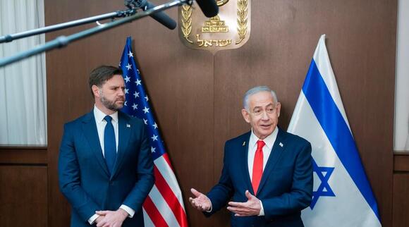 Vance declines to endorse Netanyahu, a day after Trump backs prime minister