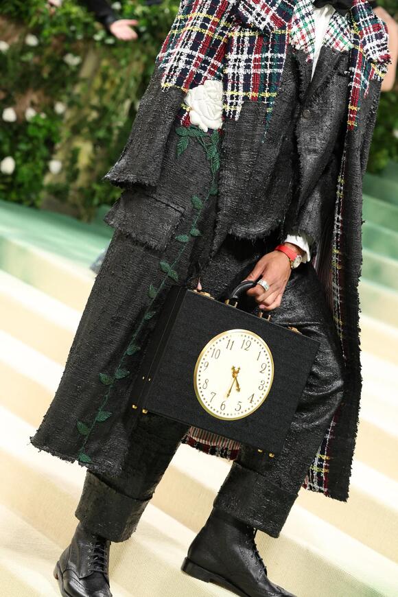 Nets’ Ben Simmons arrives at Met Gala 2024 in Thom Browne-designed look ...