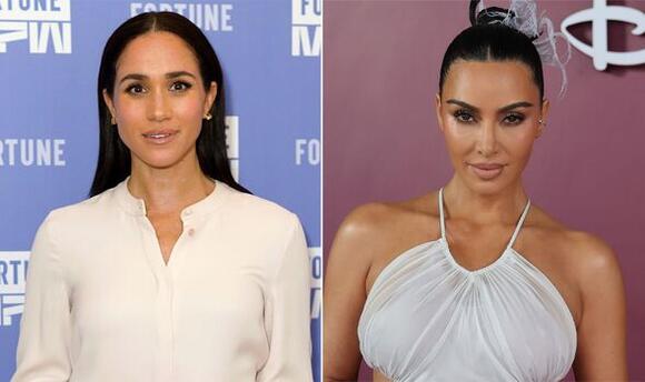 Kim Kardashian fans uncover deleted photo of her and Meghan Markle at Kris's 70th birthday - NewsBreak