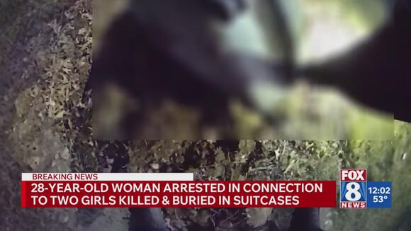 Woman arrested after 2 girls found dead in Cleveland, buried in ...