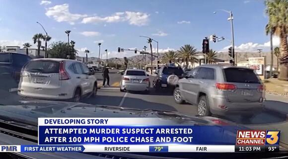 Attempted murder suspect arrested in Desert Hot Springs police chase ...