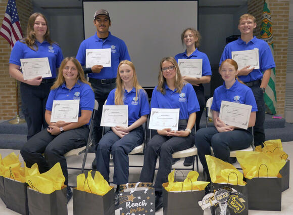 The first 8: High school students complete EMT class