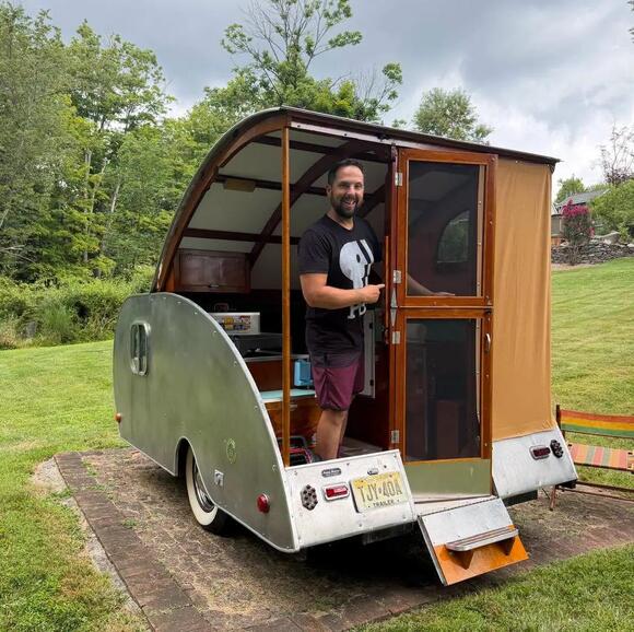 The Ultimate Teardrop Trailer: This 1947 Kamp Master Still Holds Its ...