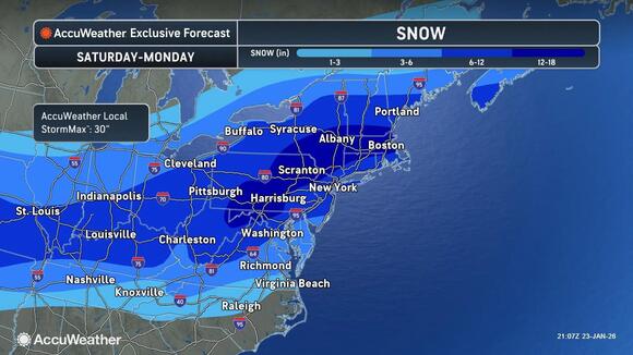 WINTER STORM WARNING: NYC braces for up to a foot of snow this weekend ...