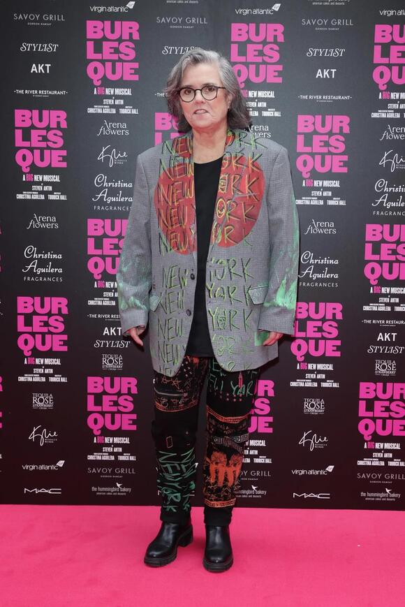 Rosie O'Donnell Shows Off Dramatic Weight Loss in Patterned Pantsuit at