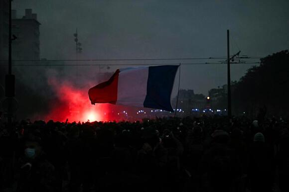 More than 1,000 arrested in France as protesters and police clash