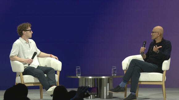 Microsoft CEO Nadella at LlamaCon: AI Now Writes Up to 30 Percent of ...