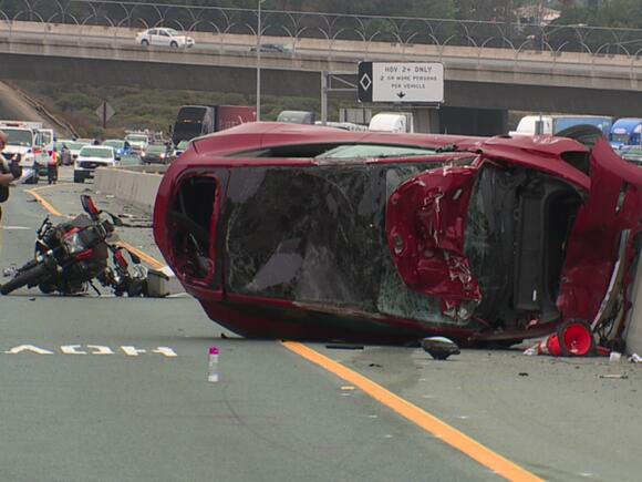1 person dead in multi-vehicle crash on Interstate 805 in Chula Vista ...