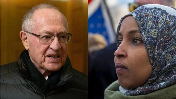 ‘Horrible, Horrible Human Being’: Alan Dershowitz Says He ‘Hopes’ Rep. Ilhan Omar Goes ‘to Jail’ Amid Citizenship Fraud Investigation