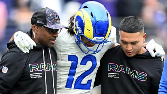 Puka Nacua injury update: Los Angeles Rams star expected to miss time with ankle sprain, per report - NewsBreak