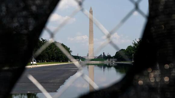 Trump says security cameras installed at Reflecting Pool, threatens to jail future vandals