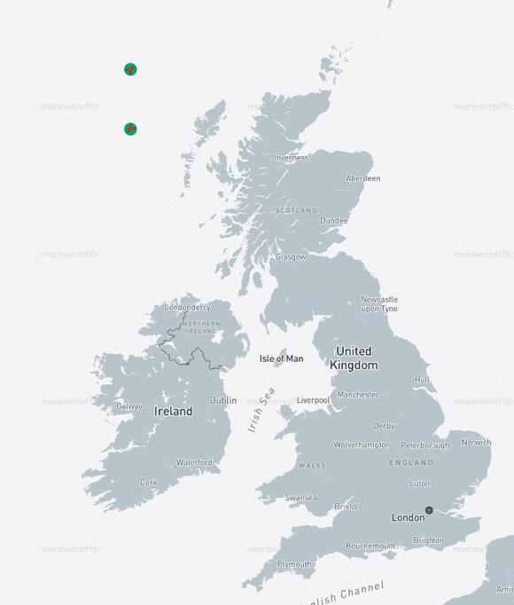 Two Russian shadow fleet tankers spotted crossing British waters ...