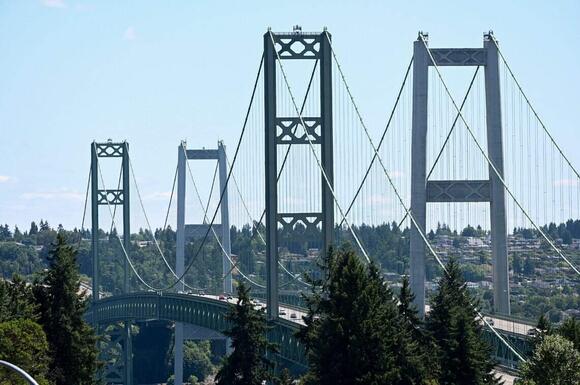 Start date for major Tacoma Narrows Bridge repairs, hour-long delays ...