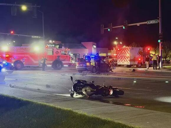 At least 1 injured in late-night crash in Pocatello - NewsBreak
