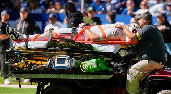 Arizona Cardinals Star Carted Off With Neck Injury vs. Indianapolis Colts In Scary Scene [VIDEO] - NewsBreak