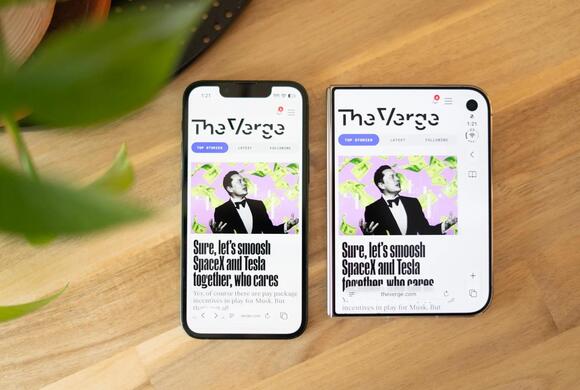 No, the iPhone Duo isn't a small phone