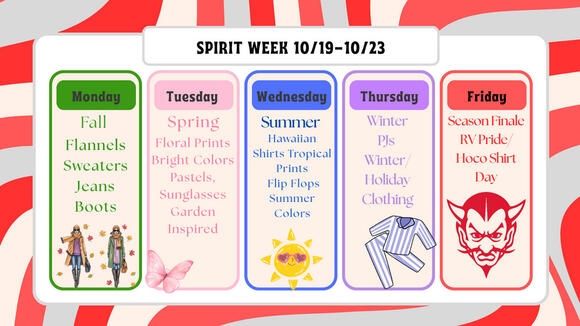 📅 RVRHS Homecoming 2026: Spirit Days, Parade, Game & Dance - NewsBreak