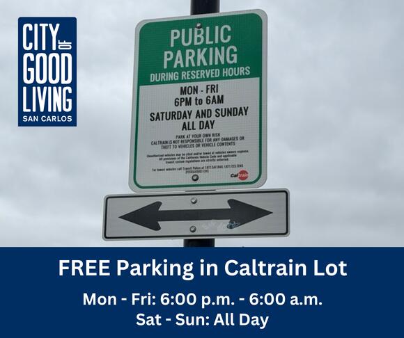 Free evening and weekend parking at Caltrain lot - NewsBreak