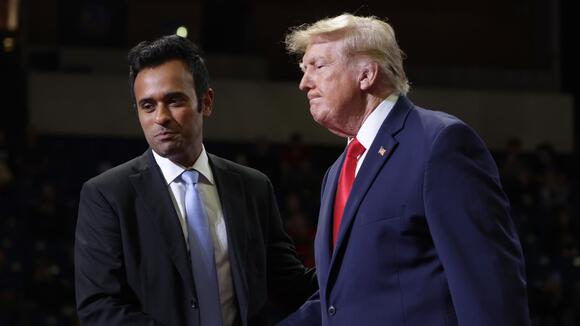 Trump defends Ramaswamy ad with Acton's estranged mom after bipartisan criticism