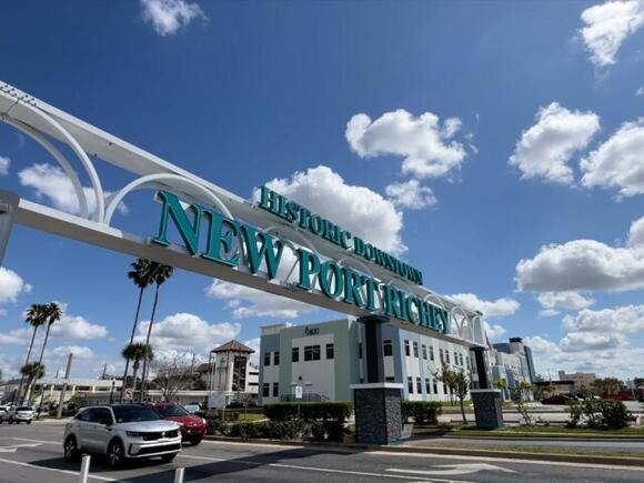 Welcome sign is the latest addition to downtown New Port Richey - NewsBreak