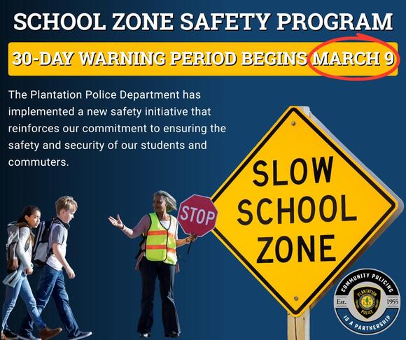 School zone speed camera enforcement starts March 9 - NewsBreak