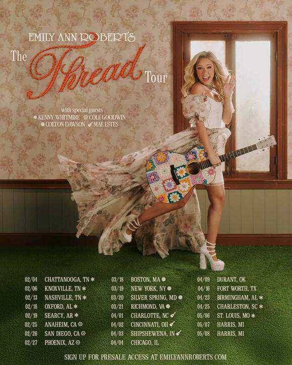 Emily Ann Roberts Announces First-Ever Headlining Tour: See All 23 ...