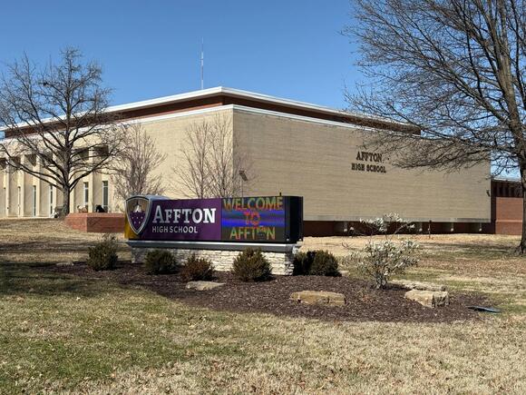 Students arrive to hateful graffiti at Affton High School - NewsBreak