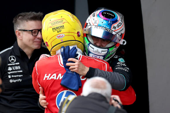 Hamilton Jokes to ‘Slow Down’ as He's Not Surprised to See Antonelli Win F1 Title