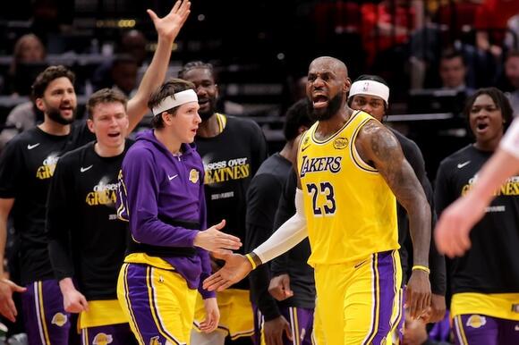 Austin Reaves Admits It's ‘Different’ Seeing LeBron James In Another Jersey