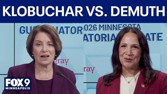 Klobuchar, Demuth face off in final Minnesota governor debate