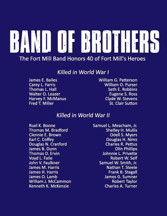 Fort Mill High School Band to Honor Hometown Heroes in France for ...