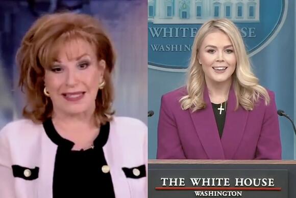 Joy Behar Under Fire For Sexist Claim That White House Press Secretary Karoline  Leavitt Only Got Her Job Because “She's A 10” - NewsBreak