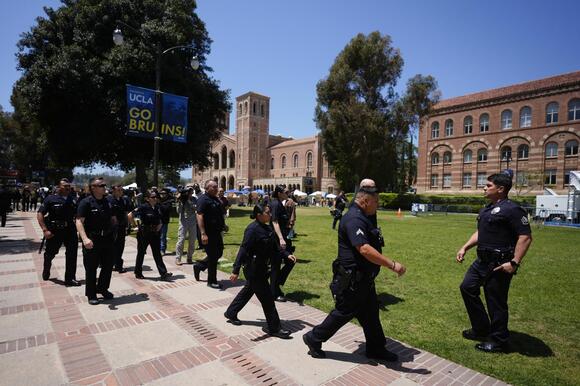 University of California student workers vote to strike amid Gaza ...