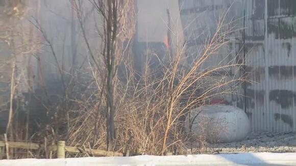 Multiple crews battle structure fire in Polk County - NewsBreak