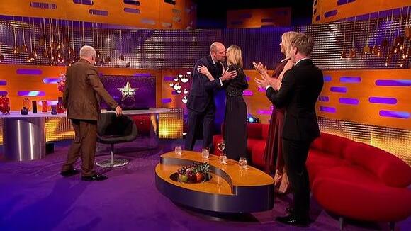 Prince William proves he's king of the sofa as viewers hail his appearance on Graham Norton