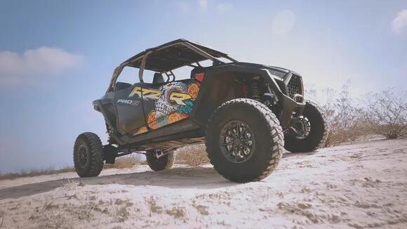 Up-Close With The Polaris RZR Pro S Calavera Edition At Camp RZR ...
