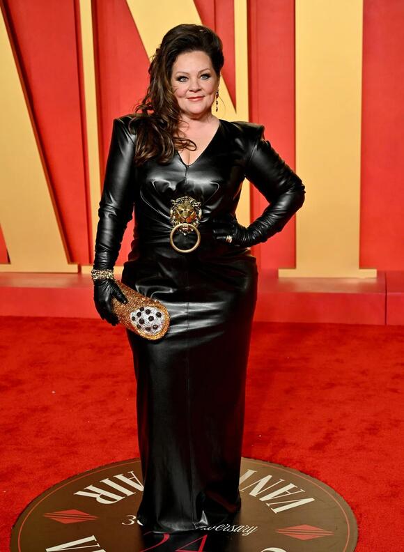 melissa mccarthy dress golden globes 2025 1960s Gold Brocade Dress with Matching Jacket and Velvet Detail – Style &  Salvage main image 1