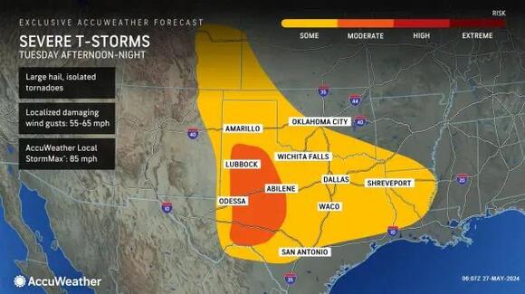 Severe storms to rumble across the Central states through early week