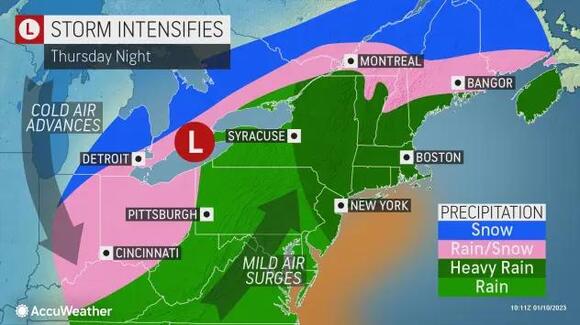 Snow, ice and rain to create travel headaches in Midwest and Northeast ...