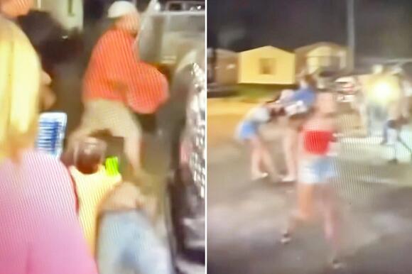Nearly a dozen arrested after brutal bar fight footage hits social ...