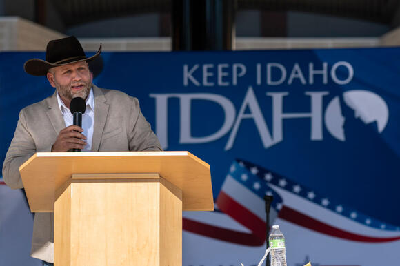 Former Idaho gubernatorial candidate Ammon Bundy arrested on warrant in Gem  County