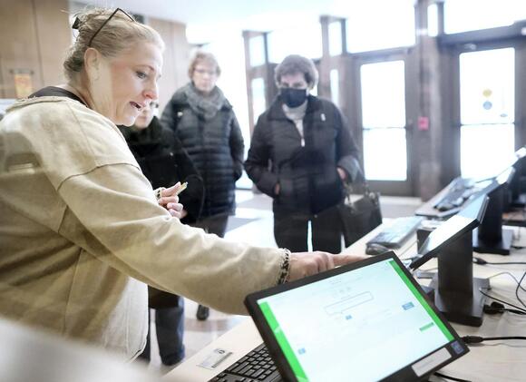 Poll observer already a steady presence at City Hall - NewsBreak