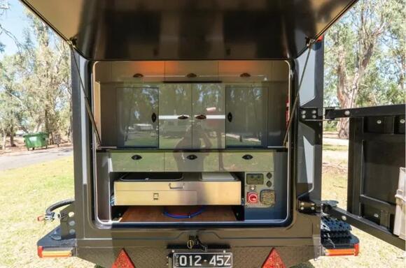 Indestructible teardrop camper is a literal escape pod ready to vanish ...
