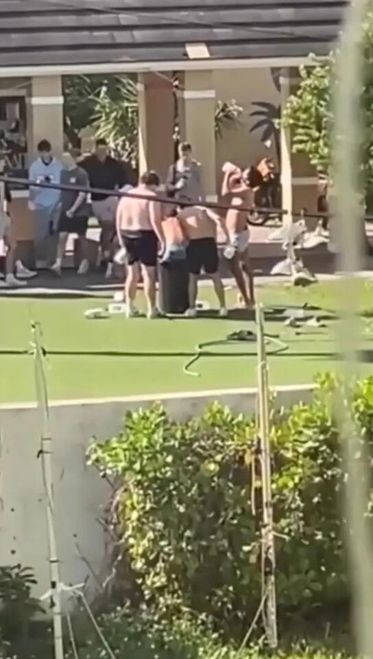 University of Miami fraternity suspended after suspected hazing video