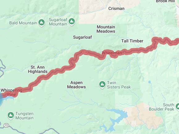 Boulder Canyon Drive closed after authorities locate deceased person ...