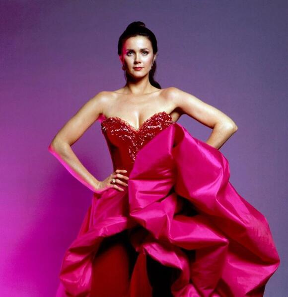 lynda carter pink dress Candles make everything better.  Happy Friday, my friends