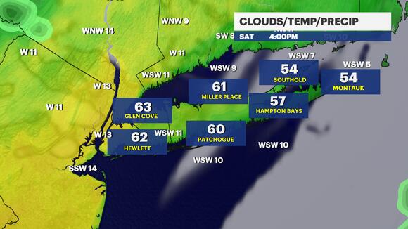 Cloudy start to the weekend before sun comes through